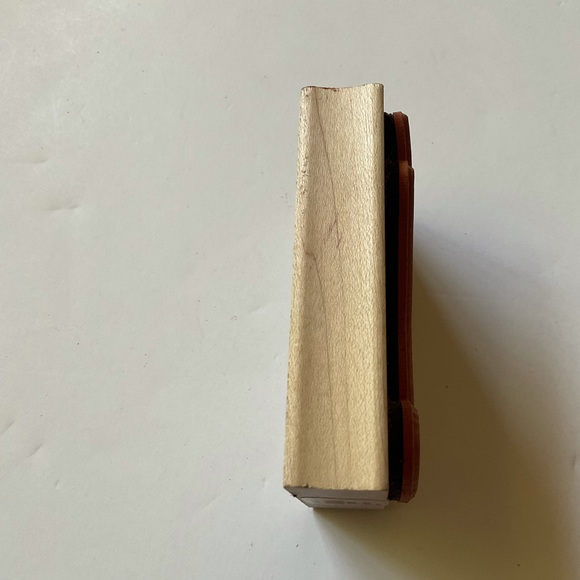 Martini Glass Rubber Stamp Paper Source MARTINI LARGE Wood Mounted - Picture 5 of 7